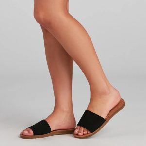 Let It Slide Single Band Sandals