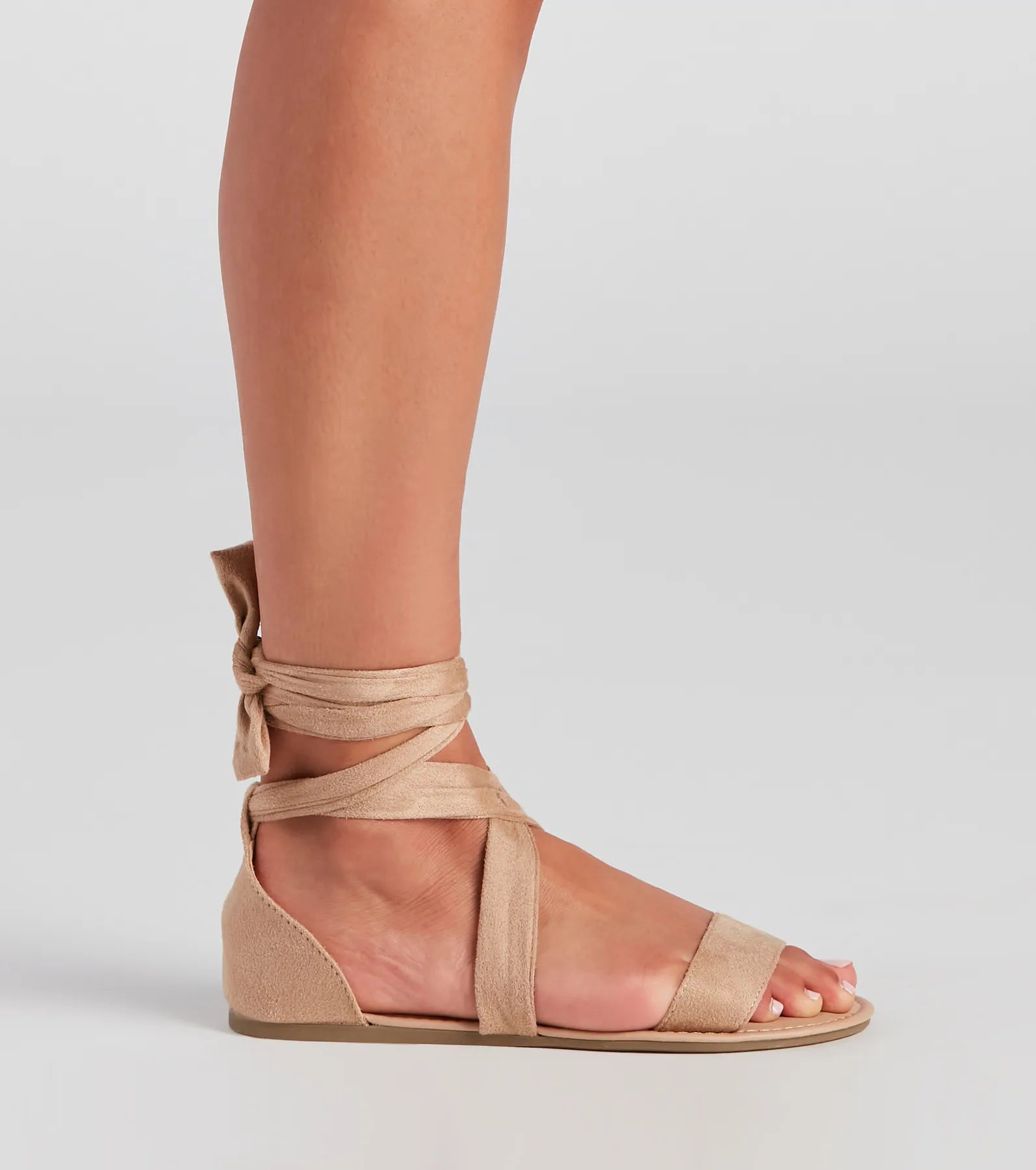 Classy Lace-Up Ballet Sandals - Image 5