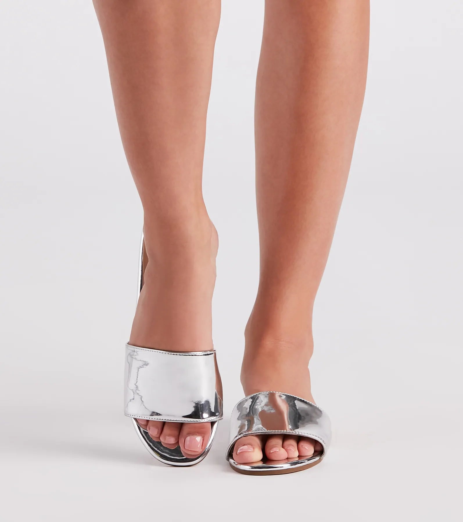 Chrome Cutie Slide Sandals - Image 2