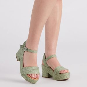 Sunny Days Ahead Espadrille Platform Sandals