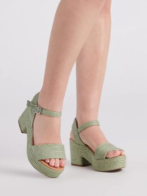 Sunny Days Ahead Espadrille Platform Sandals