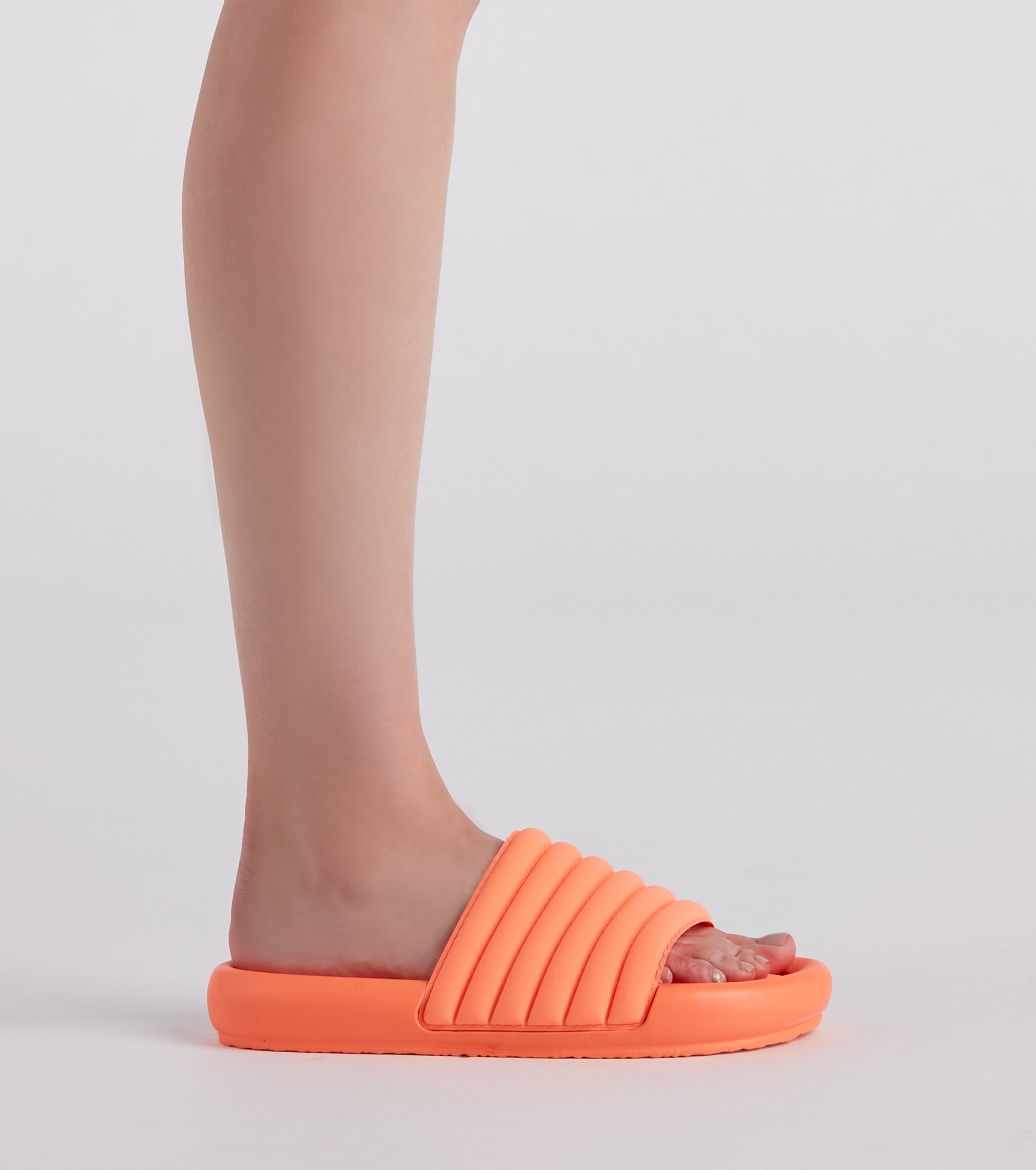 Slip Into Comfort Puff Slide Sandals - Image 3