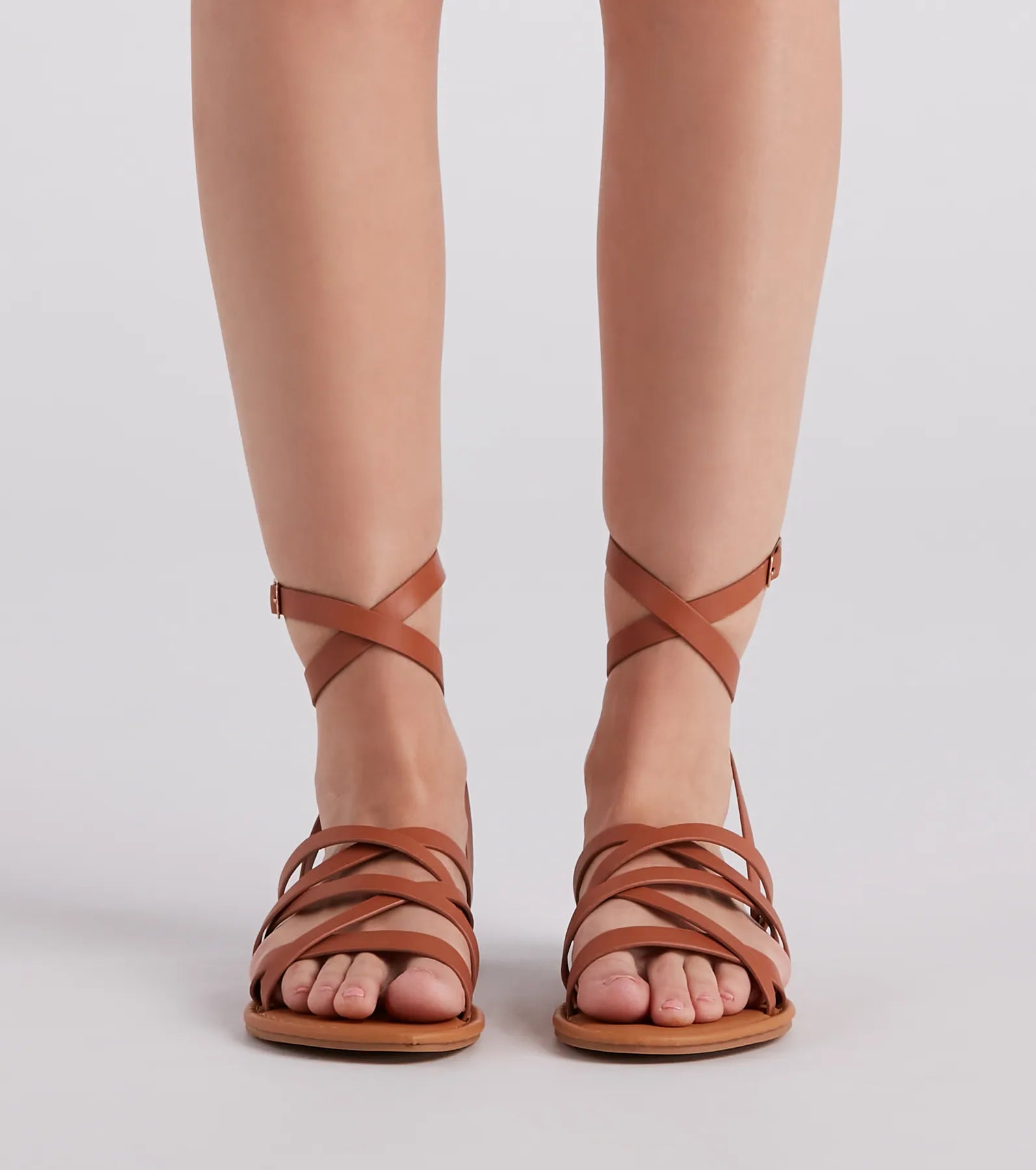 Bohemian Chic Strappy Sandals - Image 2