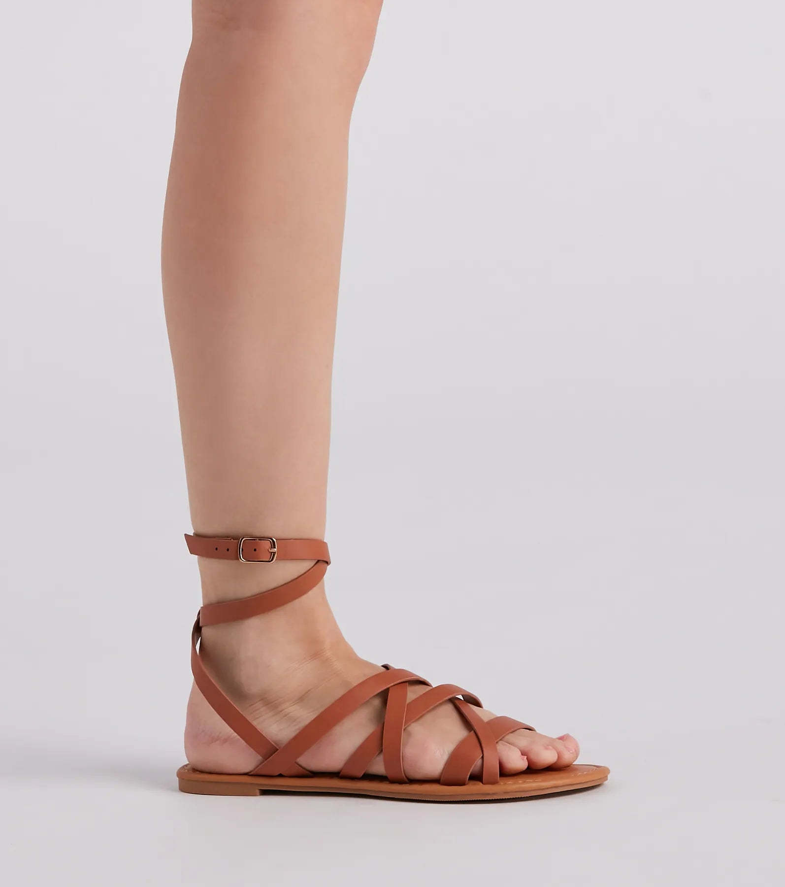 Bohemian Chic Strappy Sandals - Image 3