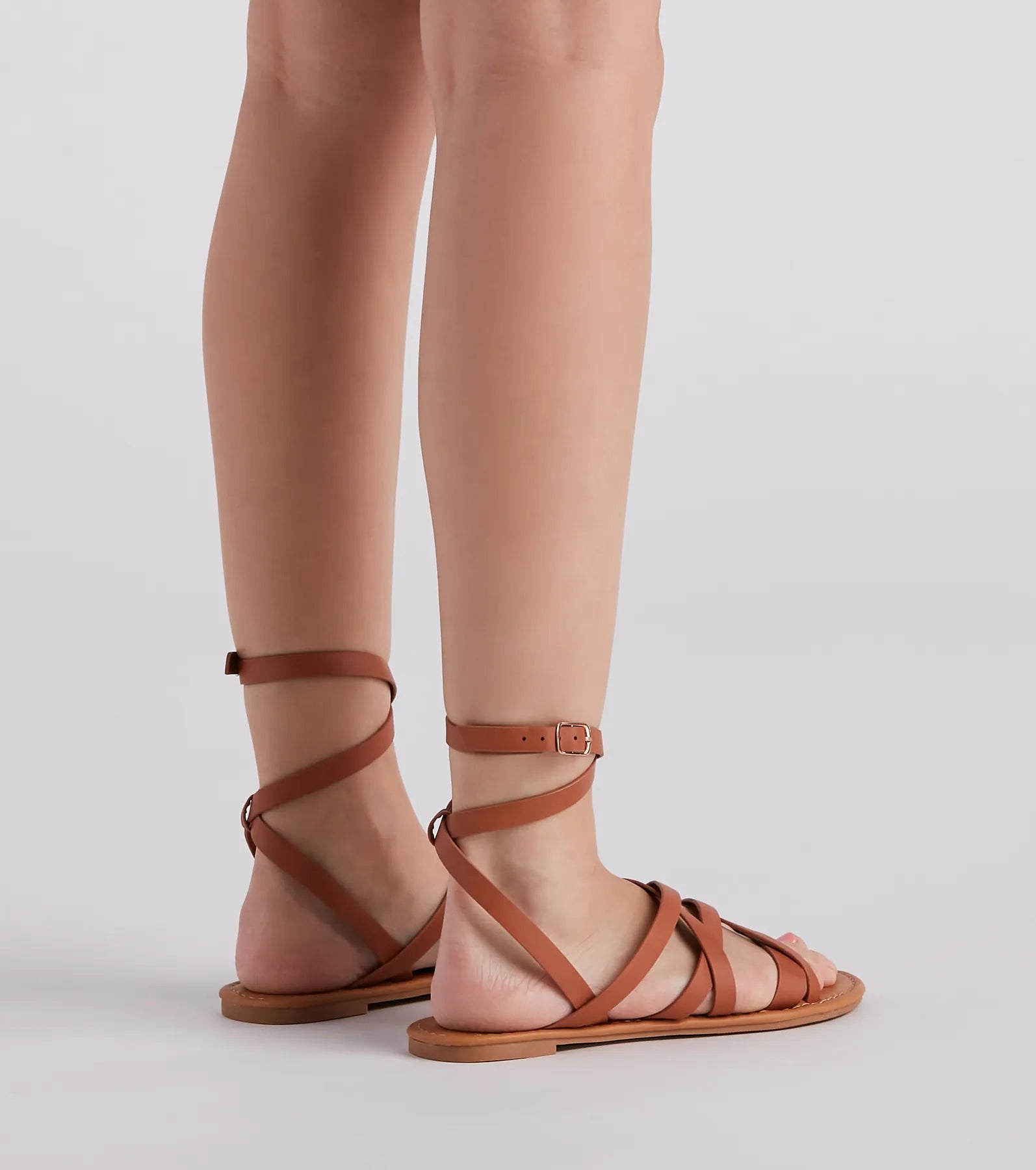 Bohemian Chic Strappy Sandals - Image 4