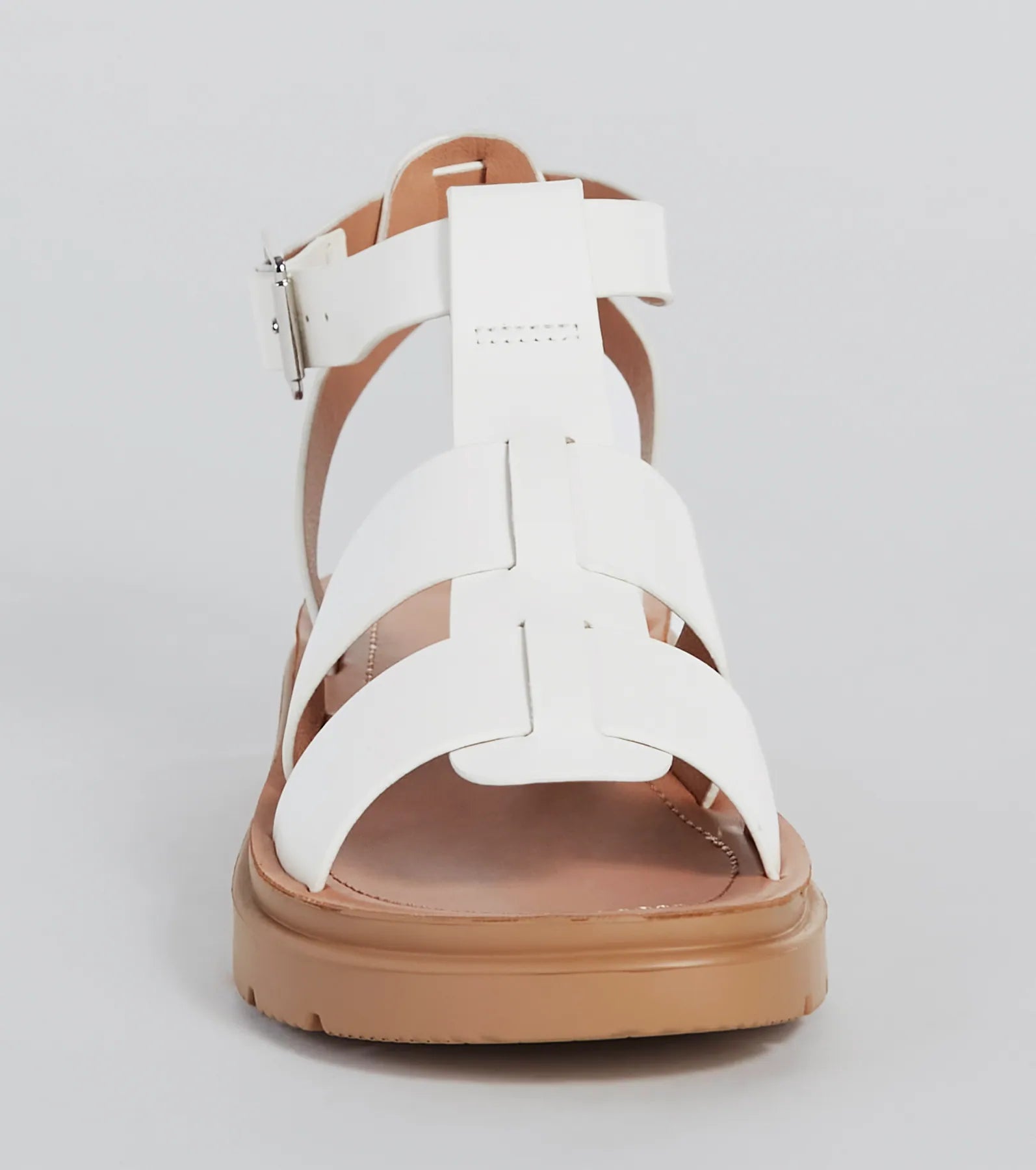 Next Level Gladiator Flat Platform Sandals - Image 3