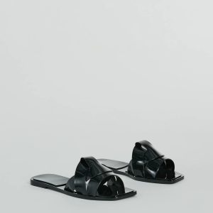 Playful Icon Flat Jelly Slide Sandals