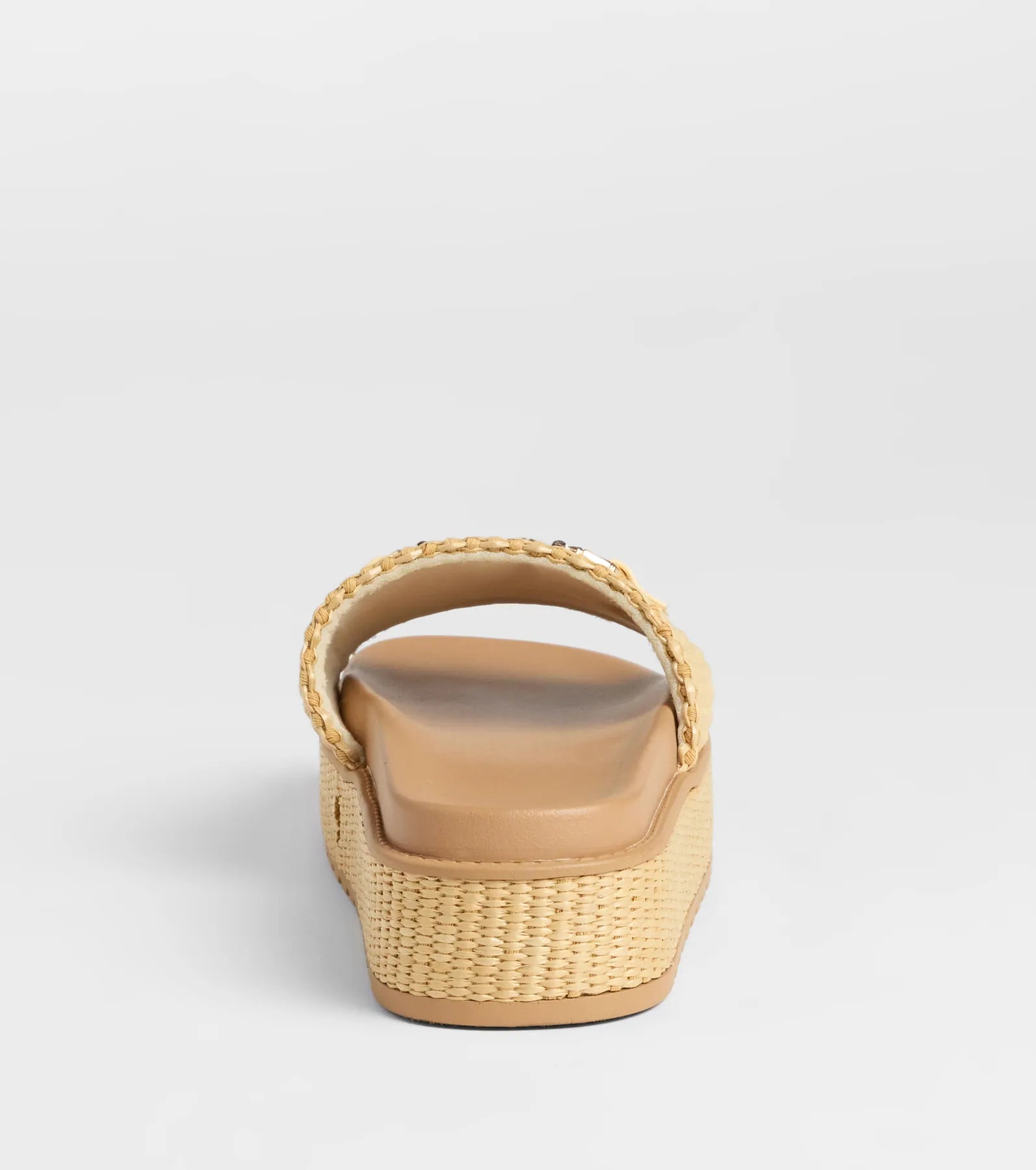 Slide Into Spring Platform Straw Sandals - Image 8