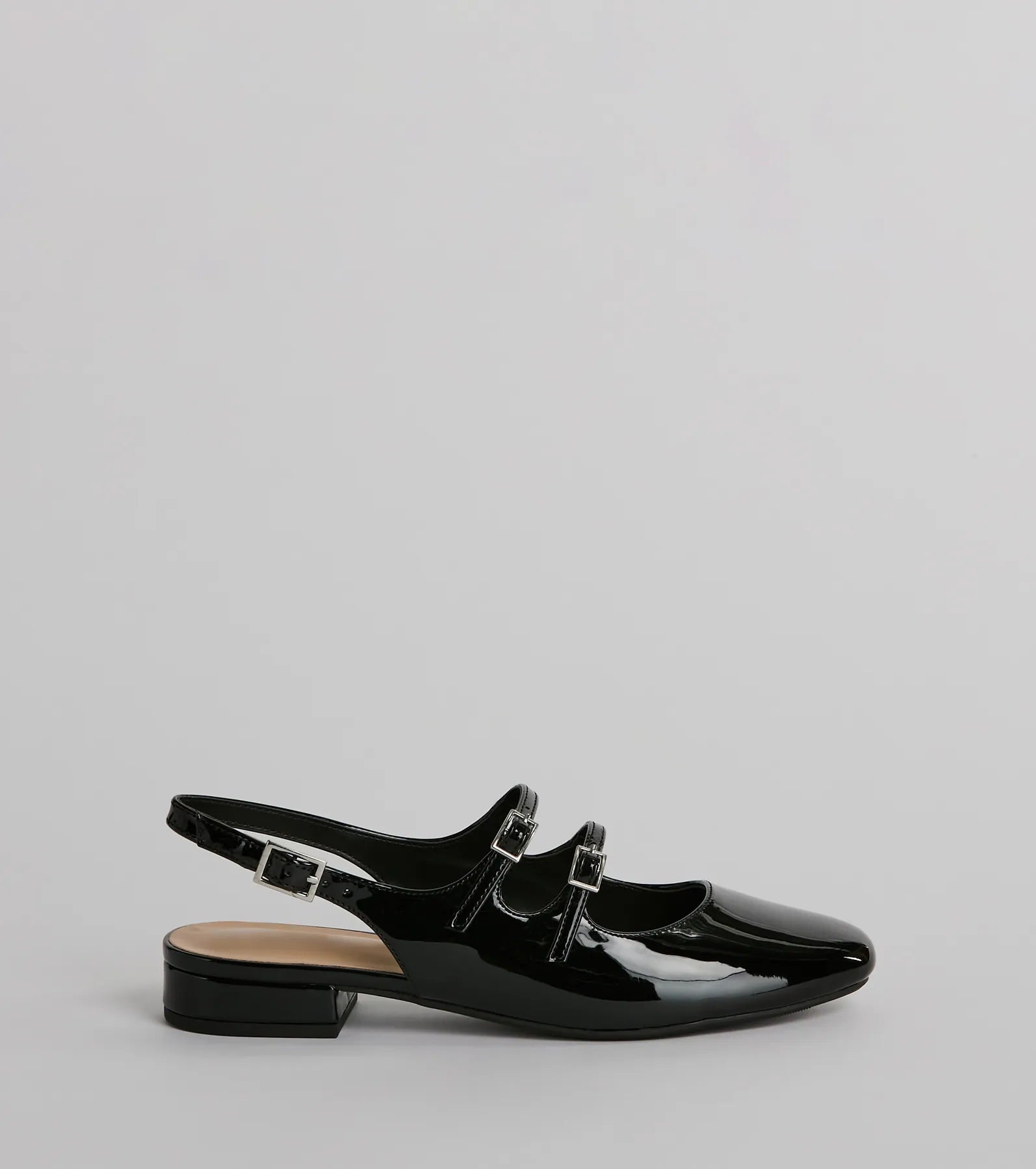 The Everyday Sling Back Patent Leather Flats - Image 2