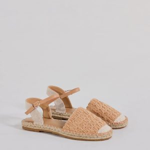 Fashionable Good Time Espadrille Flat Sandals