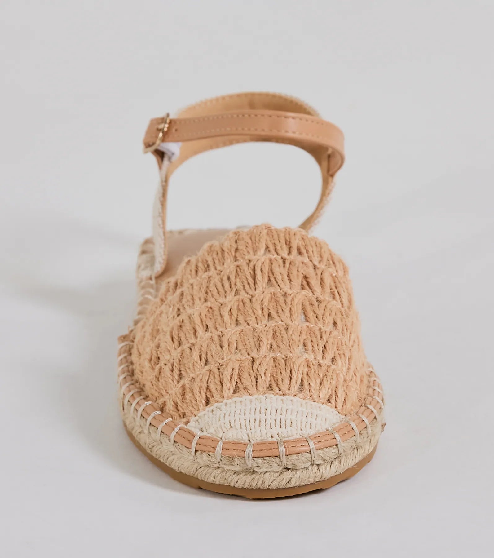 Fashionable Good Time Espadrille Flat Sandals - Image 3
