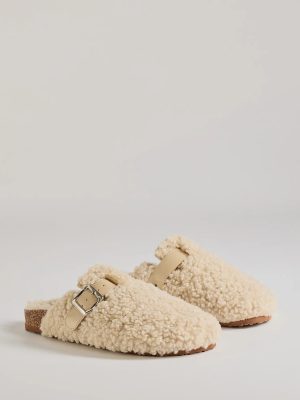 Cozy Glam Slip-On Clogs