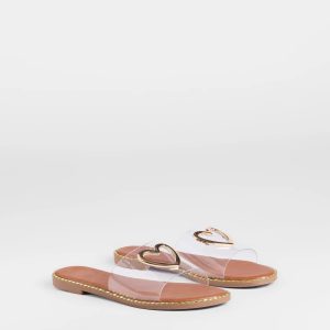 Totally Heart Flat Sandals