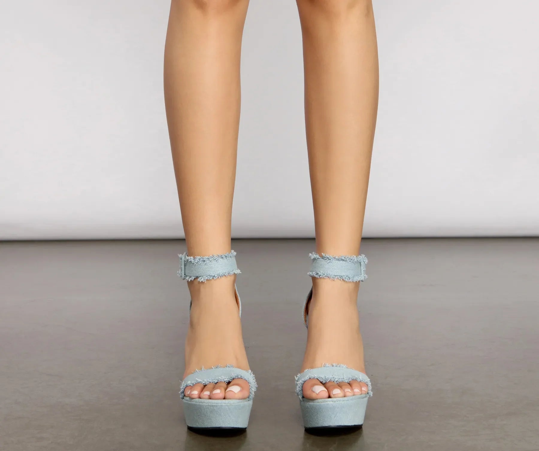Denim Diva Platform Wedges - Image 3