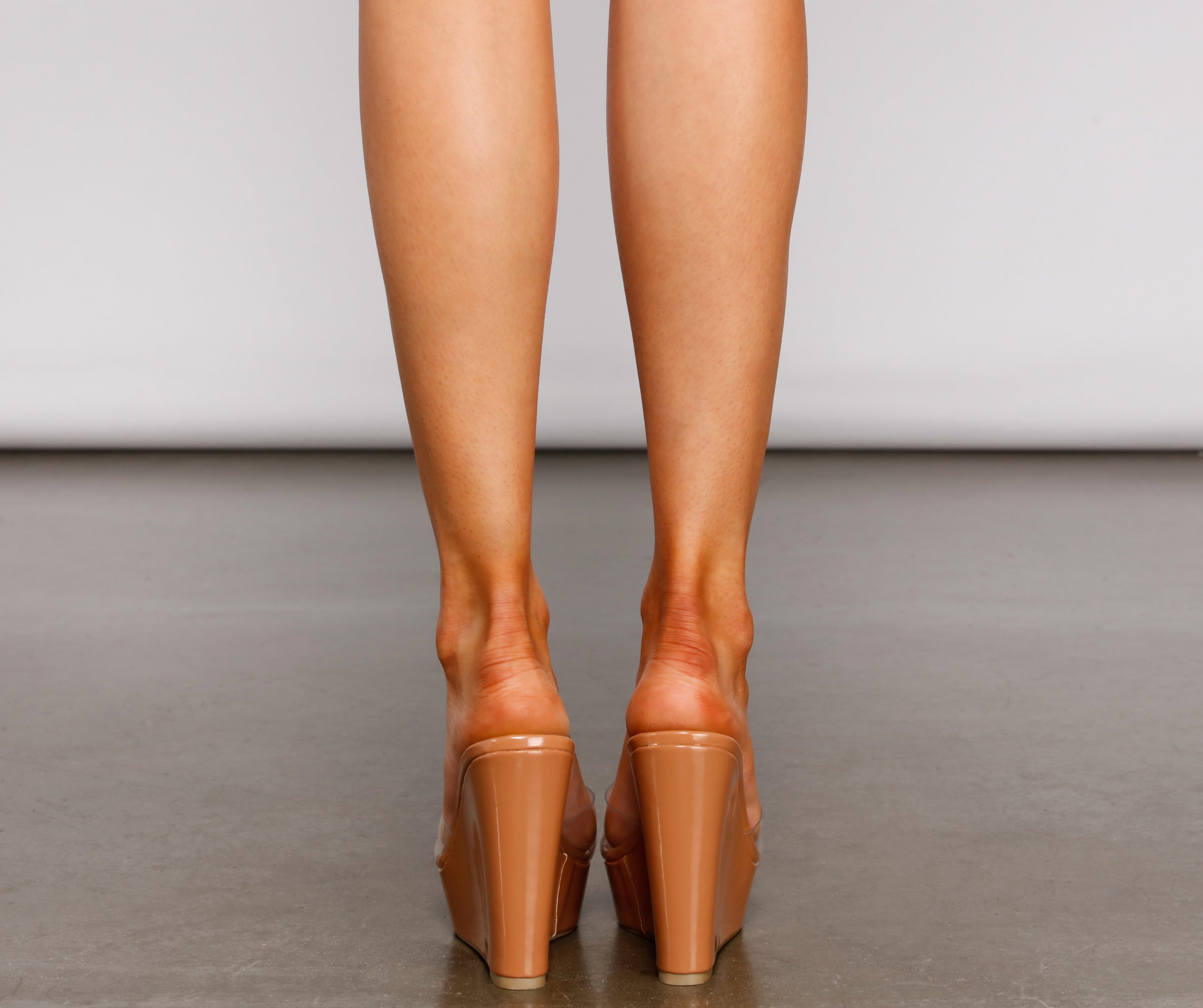 Living Large Faux Leather Wedges - Image 5