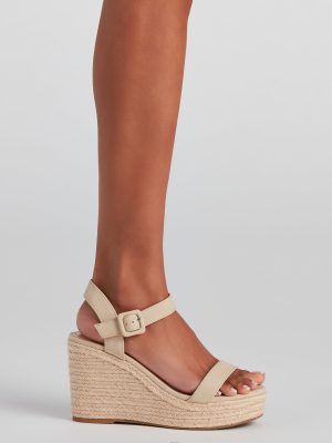 Summer Style Espadrille Wedges
