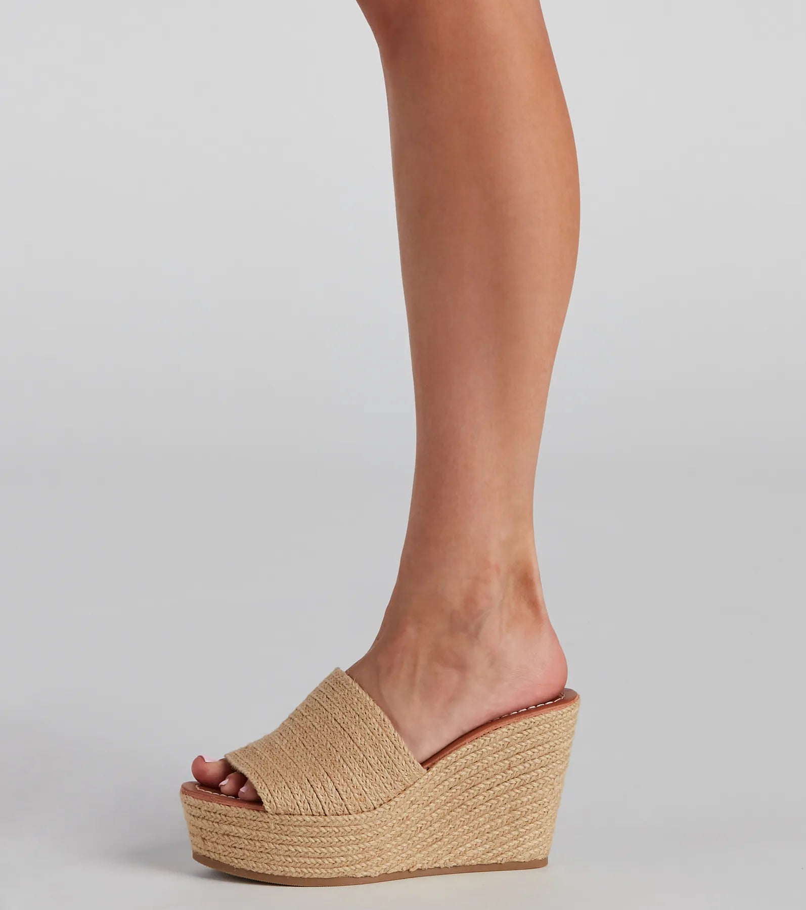Summertime Chic Straw Wedges - Image 3