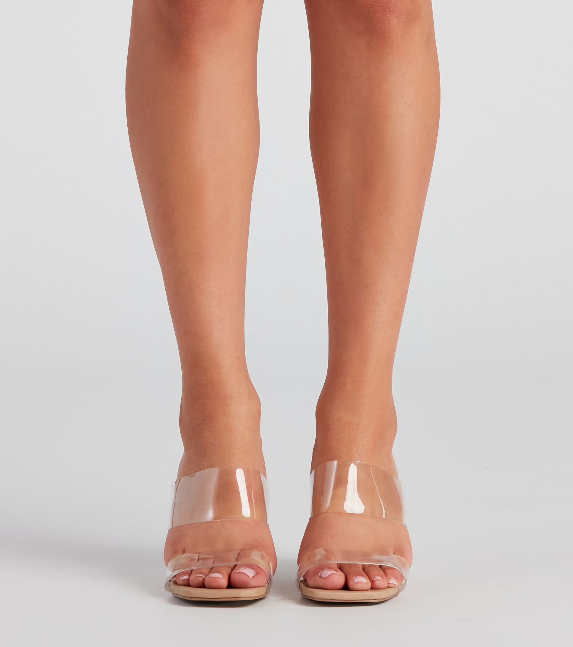 Clear View PVC Espadrille Wedges - Image 3
