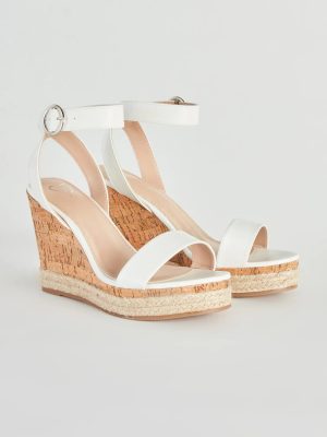 Ready For Brunch Cork Espadrille Wedges