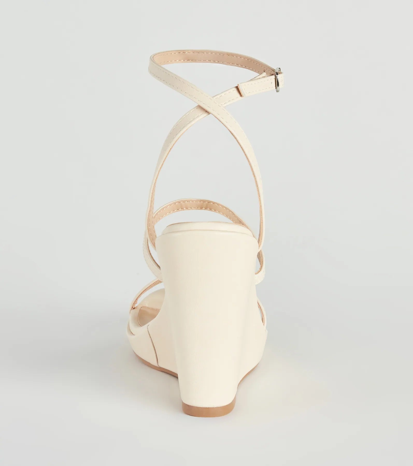 In The Sun Strappy Platform Wedges - Image 4
