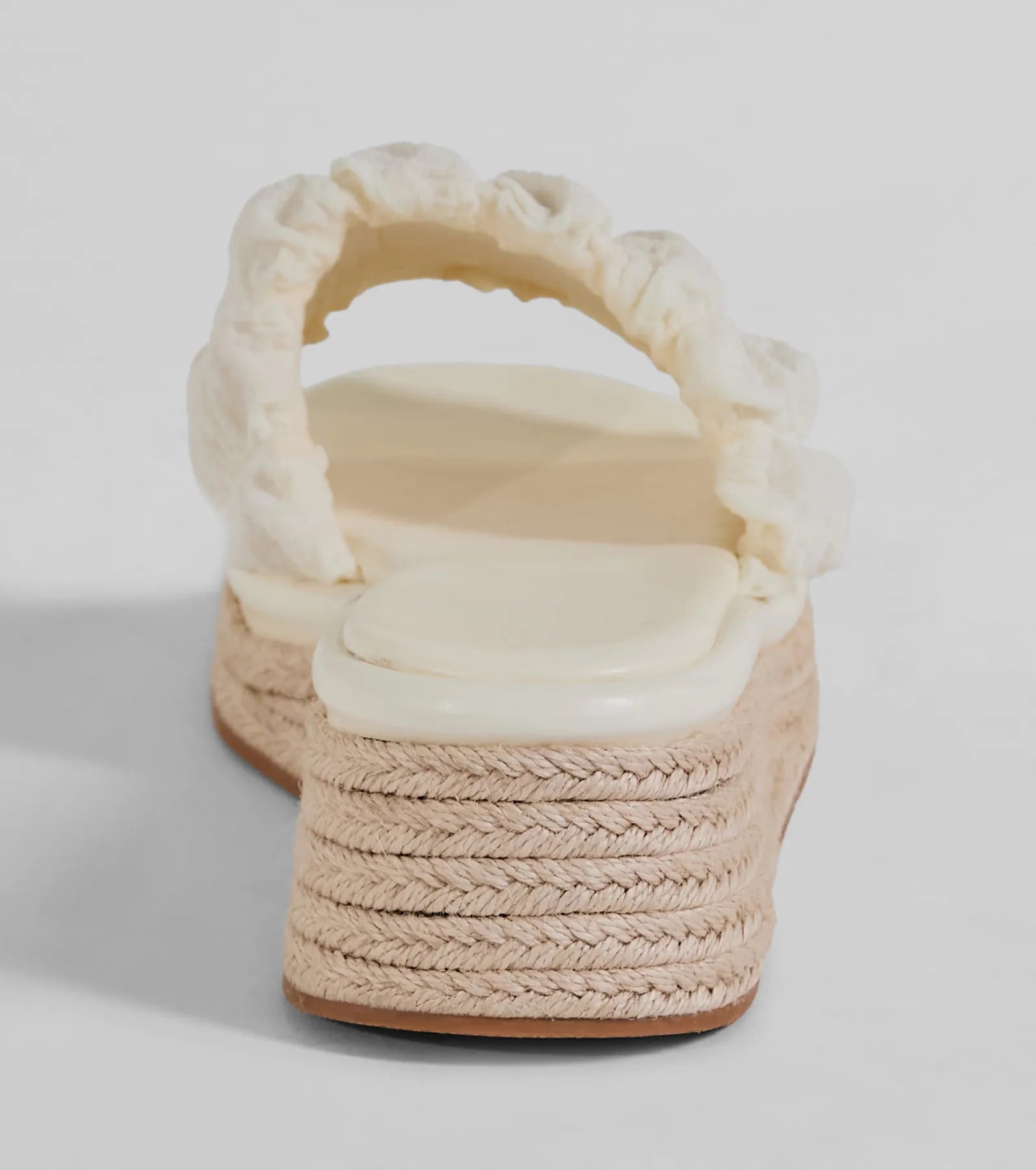 A Perfect Day Puff Espadrille Wedge Sandals - Image 8
