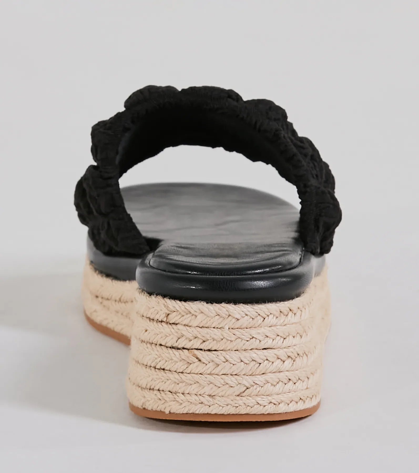 A Perfect Day Puff Espadrille Wedge Sandals - Image 4