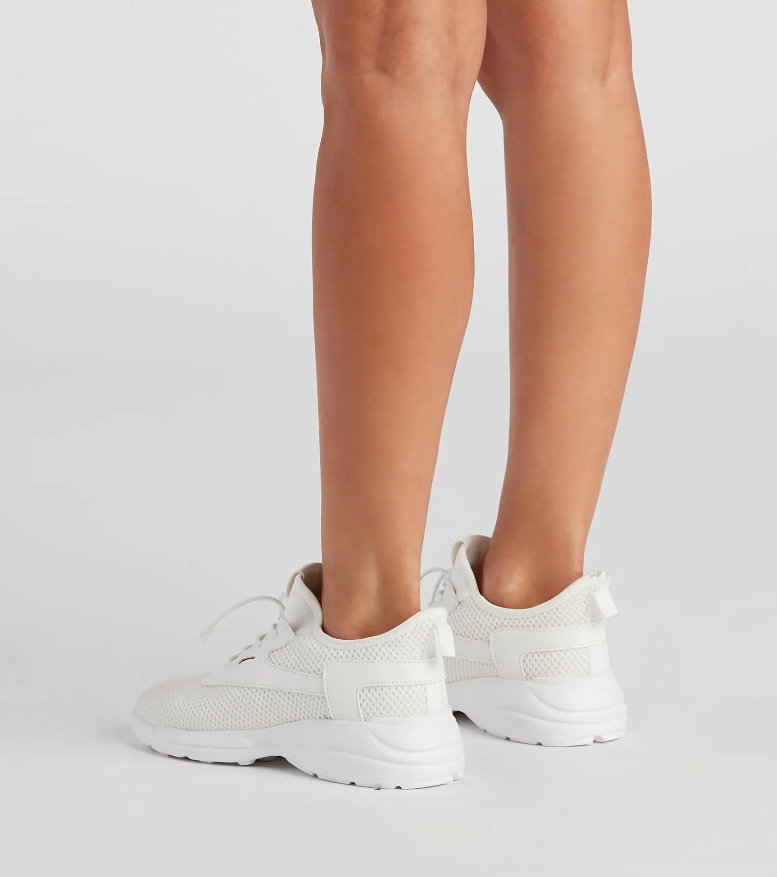 Casual Cool-Girl Vibes Knit Sneakers - Image 4