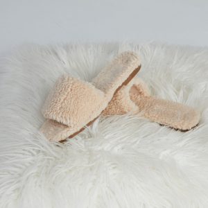 Sweet Dreams Faux Sherpa Sandals