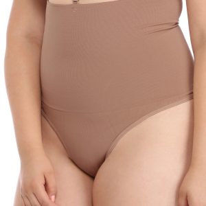Plus High Waist Shaper Thong